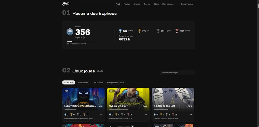 PSN Scrap, écran 2