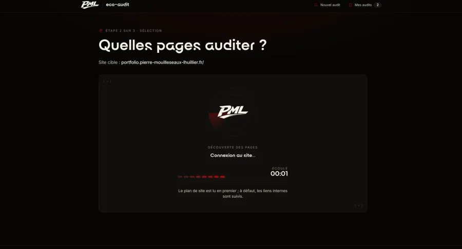 Scanner Look App, écran 3